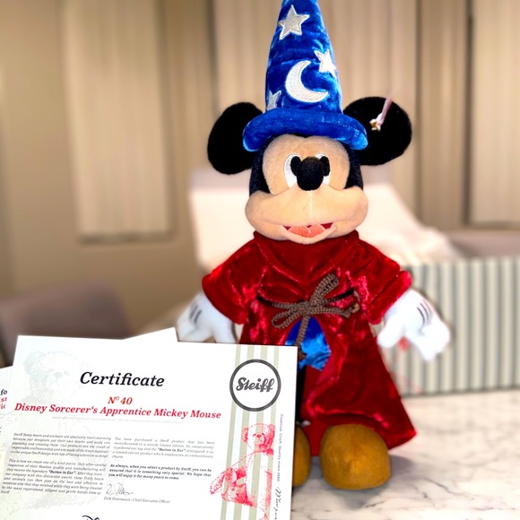 Disney Other - 1940’s Steiff Apprentice Mickey Mouse